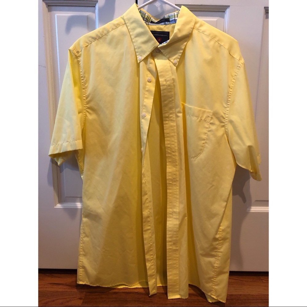 Men’s Short Sleeve Dress Shirt L